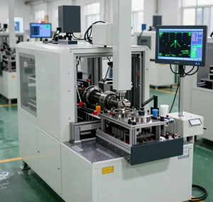 Predictive maintenance manufacturing — sensors monitoring CNC and production equipment for Wisconsin manufacturers AI applications. AI for manufacturers, Manufacturing Web Services